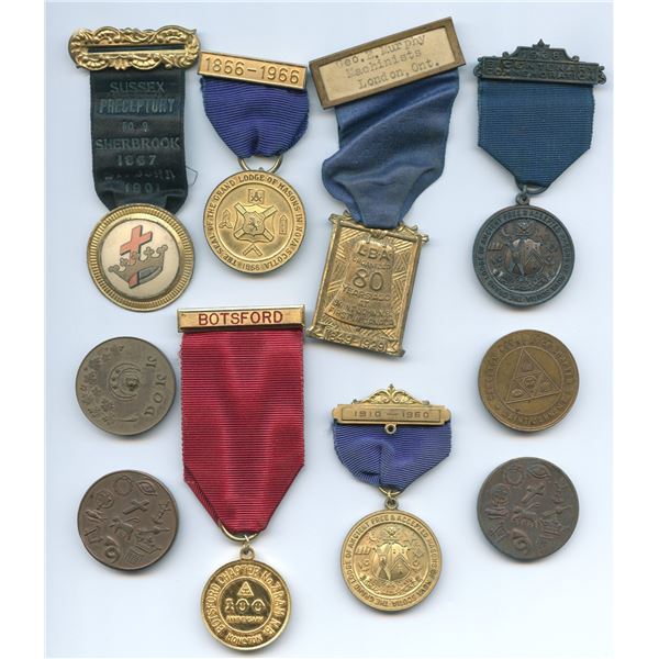 Masonic Pennies & Lodge Part 2 - Lot of 10