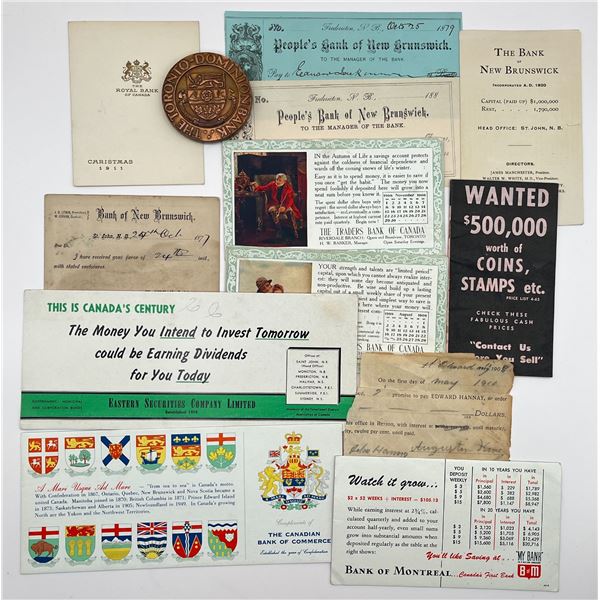 Canadian Banking Lot of 20
