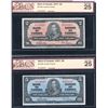Image 1 : Bank of Canada $2 & $5, 1937