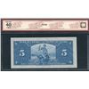 Image 2 : Bank of Canada $5, 1937