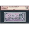 Image 1 : Bank of Canada $10, 1954 Devil's Face