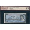 Image 1 : Bank of Canada $5, 1954 - *W/S Replacement