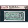 Image 1 : Bank of Canada $1, 1967 - Replacement