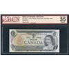 Image 1 : Bank of Canada $1, 1973 - AXA Test Note - Steel
