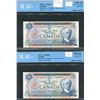 Image 1 : Bank of Canada $5, 1972 - *SP Replacement Consecutive Pair