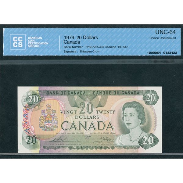 Bank of Canada $20, 1969