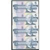 Image 3 : Bank of Canada $5, Multi-Colour & Bird Series Notes