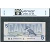 Image 2 : Bank of Canada $5, 1986 - GPW Changeover