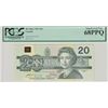 Image 1 : Bank of Canada $20, 1991 - UNC 68 PPQ