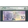 Image 1 : Bank of Canada $10, 2001 - FEE Changeover