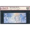 Image 1 : Bank of Canada $5, 2002 - Radar