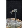 Image 3 : SMALL CRYSTAL DECORATED SKULL ON STAND WITH REMOVABLE GLASS LID: APPROX 5" TALL