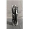 Image 2 : POLISHED ORTHOCERAS FOSSIL TOWER: APPROX. 12" TALL