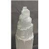 Image 3 : SELENITE CRYSTAL TOWER: APPROX. 14" TALL