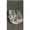 Image 2 : (2) CLEAR QUARTZ CRYSTALS: LARGER IS APPROX. 4"W X 2"T