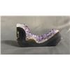 Image 2 : AMETHYST CRYSTAL CLUSTER: APPROX. 7"W X 4"T X 1"D
