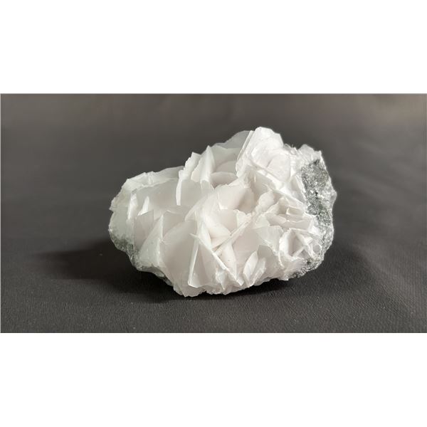 WHITE ROSE CALCITE: APPROX. 3"