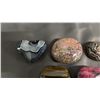 Image 2 : COLLECTION OF ASSORTED POLISHED RHODONITE, TIGER'S EYE, TURQUOISE & MORE