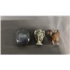 Image 4 : COLLECTION OF RAINBOW OBSIDIAN, WHITE AGATE, ROSE QUARTZ & MORE