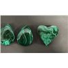 Image 4 : COLLECTION OF LACE AGATE, BLUE APATITE, MALACHITE, SHIVA EYE SHELL & MORE