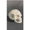 Image 2 : CARVED RED BANDED AGATE SKULL: APPROX. 2.5" TALL