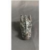 Image 1 : CARVED YOOPERLITE DRAGON'S HEAD (GLOWS UNDER UV LIGHT): APPROX. 3.5"L X 2"W X 2"D