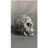 Image 2 : CARVED YOOPERLITE SKULL (GLOWS UNDER UV LIGHT): APPROX. 2" TALL