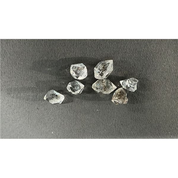 BAG OF HERKIMER DIAMOND QUARTZ CRYSTALS