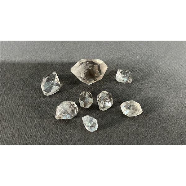 BAG OF HERKIMER DIAMOND QUARTZ CRYSTALS