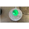 Image 5 : 1.5" QUARTZ CRYSTAL SPHERE ON WOOD LED ILLUMINATED BASE: SELECTABLE LIGHT COLOURS & MODES