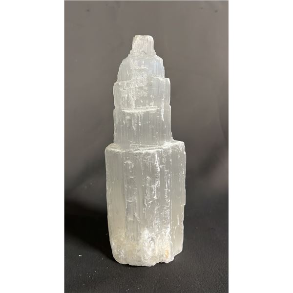 6" TALL SELENITE TOWER