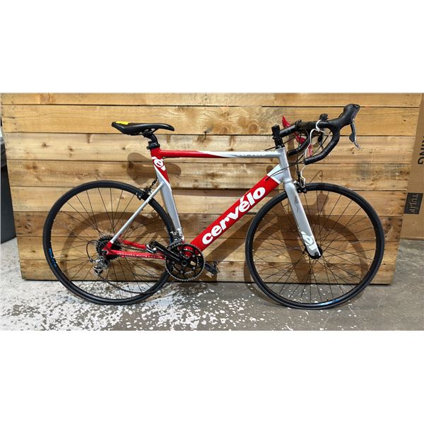 CERVELO 16 SPEED ROAD BIKE VROOMEN WHITE DESIGN