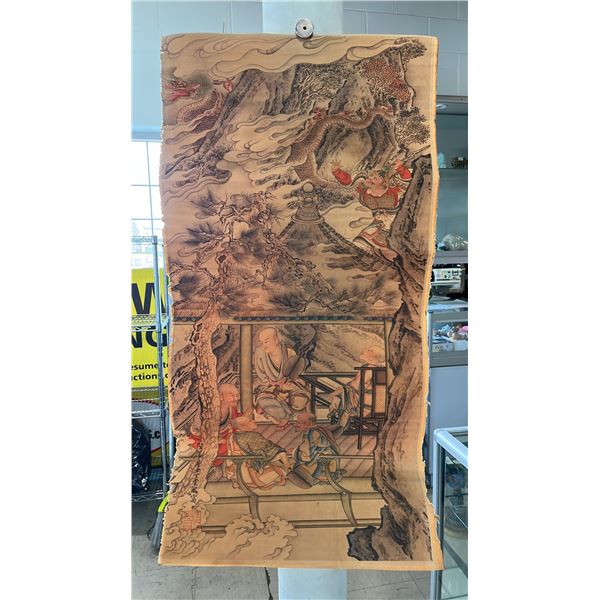 COLOUR ON PAPER ASIAN PORTRAIT