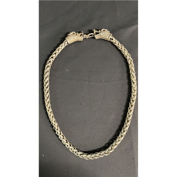 DOUBLE DRAGON CHAIN NECKLACE