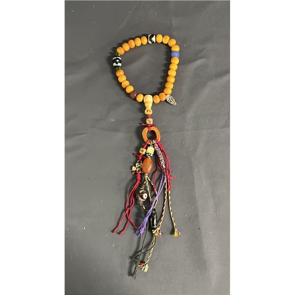 SINO-TIBETAN BEESWAX PRAYER NECKLACE