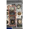 Image 3 : CASE OF VARIOUS COINS & TOKENS (UNKNOWN AUTHENTICITY)