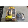 Image 1 : *NEW* DEWALT DRILL BIT SET & MASTERCRAFT SCREWDRIVER SET