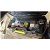 Image 4 : DEWALT TOOLBOX WITH TOOL CONTENTS, DEWALT TOOL BAG WITH TOOL CONTENTS & BOX OF ASSORTED TOOL