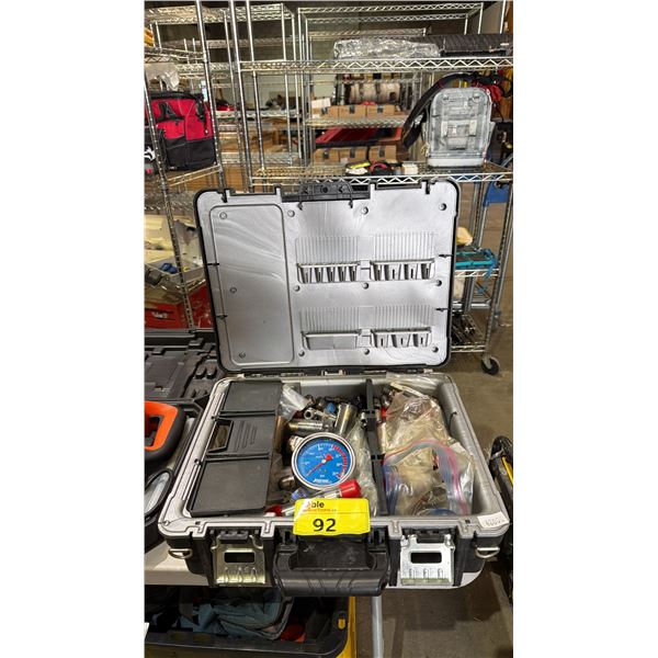 GRIP IMPACT RESISTANT 18" HEAVY DUTY TOOLBOX WITH AIR TOOL CONTENTS