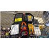 Image 1 : ASSORTED TOOLS INCLUDING; STUD FINDER, PROSTAR PRO DIGITAL CLAMP METER, WIRE TRACKER EMITTER & MORE
