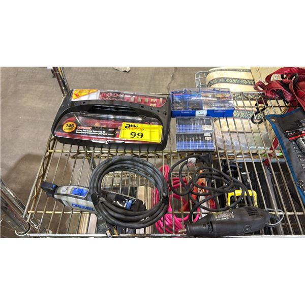 DREMEL ROTARY TOOL, DREMEL MULTI-PRO ROTARY TOOL & ASSORTED ROTARY TOOL BITS