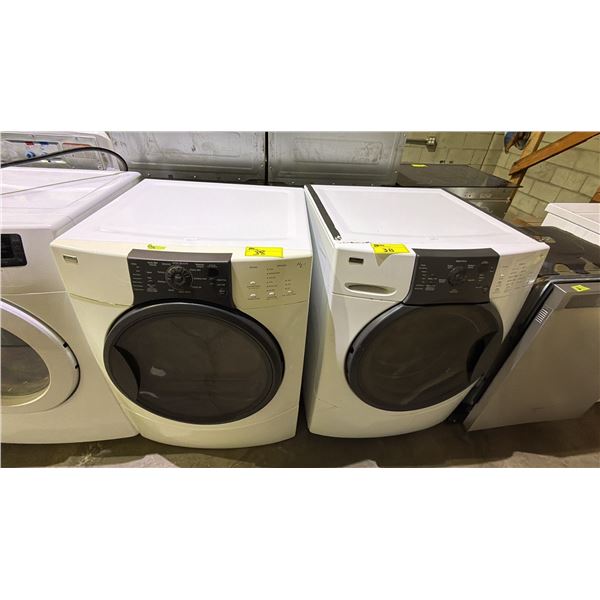 KENMORE ELITE FRONT LOAD WASHER & DRYER SET