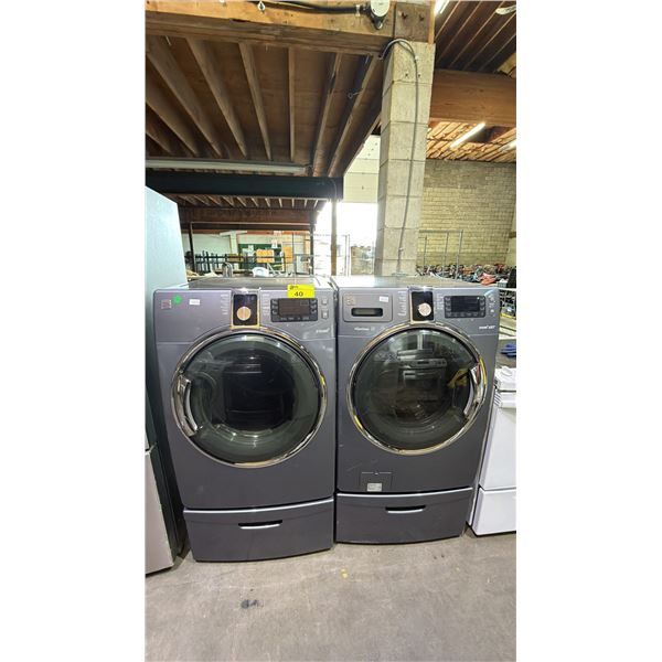 KENMORE ELITE WASHER & DRYER SET