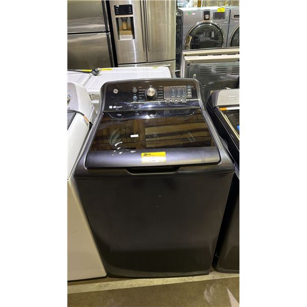 GE BLACK TOP LOAD DEEP FILL HE CLOTHES WASHER
