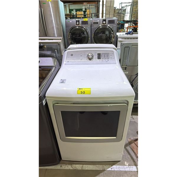 GE WHITE SENSOR DRY CLOTHES DRYER