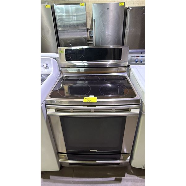 ELECTROLUX STAINLESS STEEL ELECTRIC RANGE WITH CONVECTION OVEN