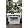 Image 1 : KITCHENAID WHITE ELECTRIC RANGE WITH ELECTRIC OVEN