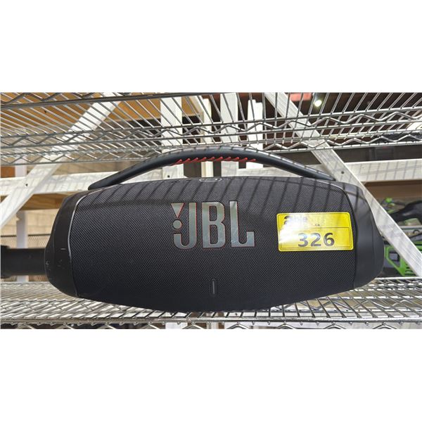 JBL BOOMBOX 3 PORTABLE BLUETOOTH SPEAKER (NO POWER CORD)