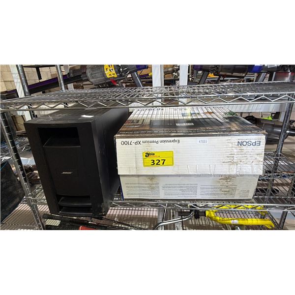 EPSON EXPRESSION PREMIUM XP-7100  WIRELESS ALL-IN-ONE INKJET PRINTER AND BOSS SUBWOOFER