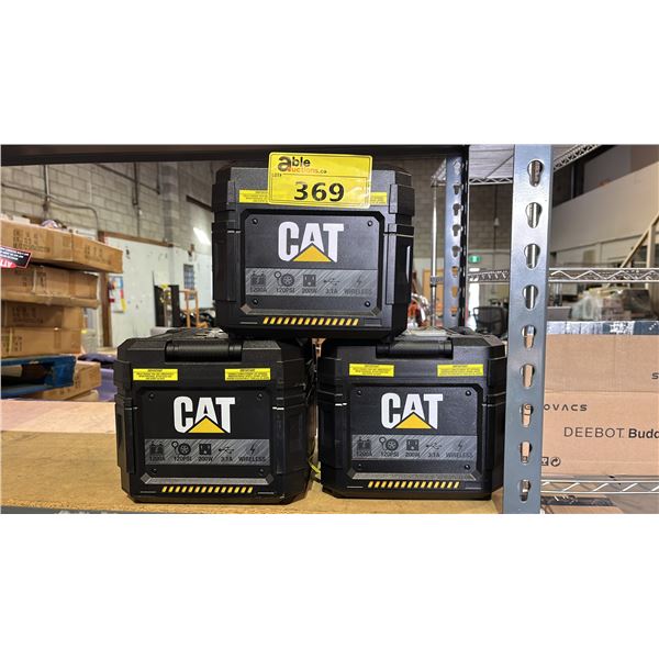 (3) CAT POWER STATIONS (UNKNOWN WORKING CONDITION, MAY BE MISSING PARTS & PIECES)